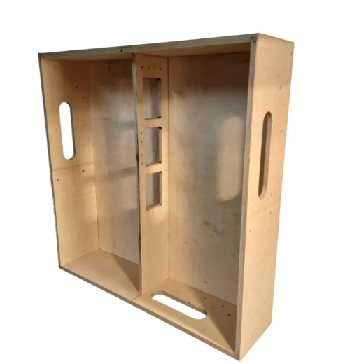Modulkasten NCI 90°Kurve 60x60cm