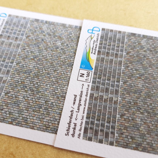 Textur Dach/Wand Schiefer