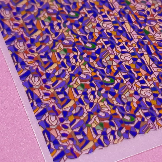 Buntglasfenster-Folie Typ 4