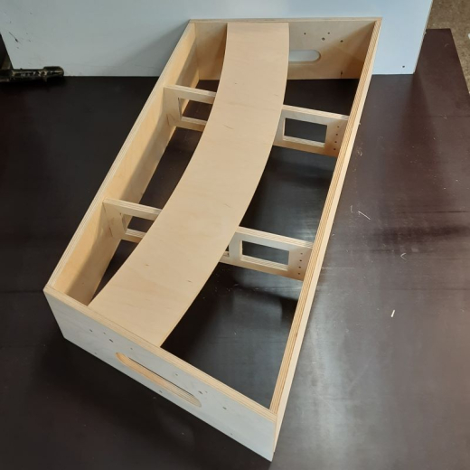 Trassenbrett Kurve 90 cm innen